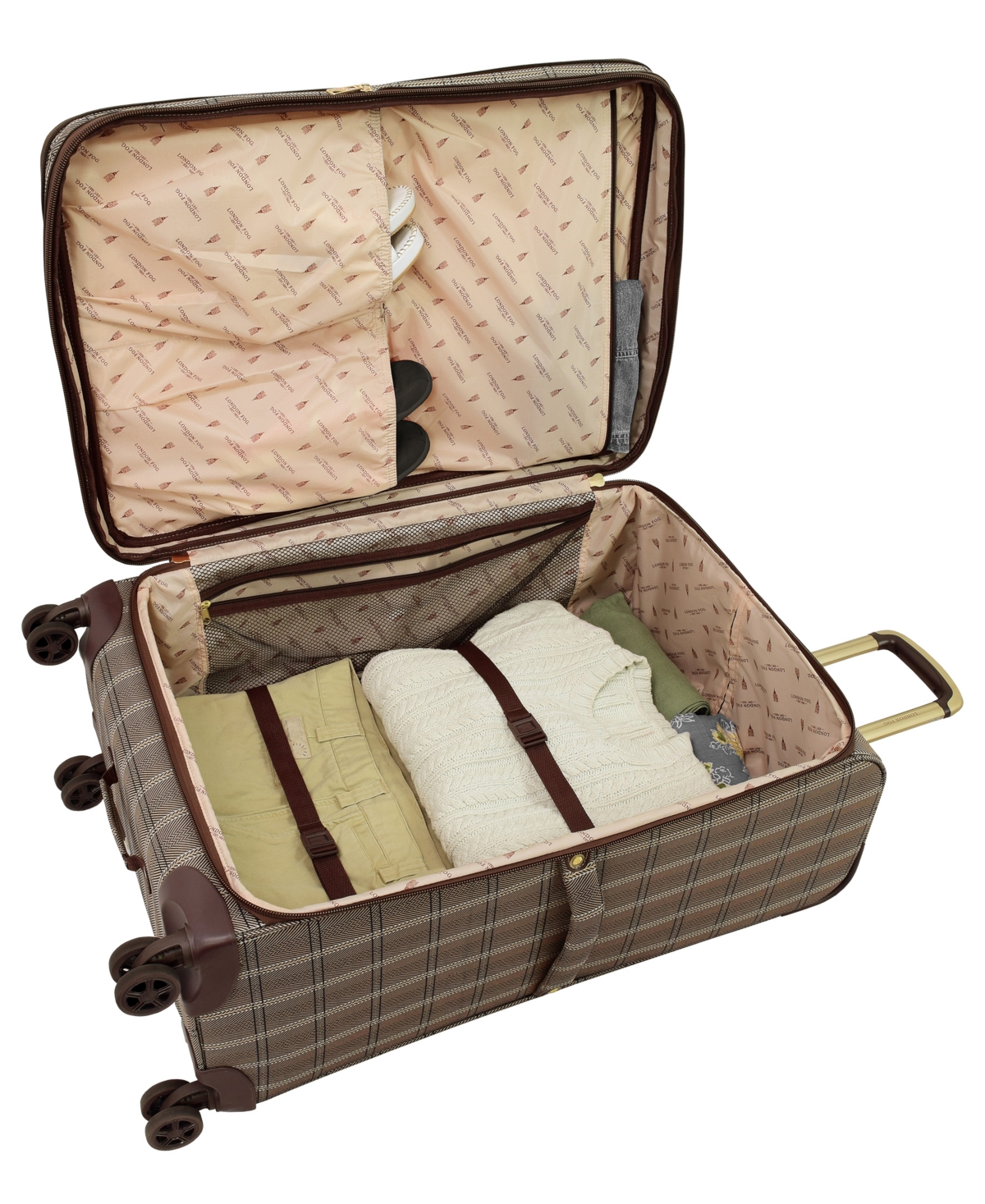 Closeout! London Fog Brentwood Ii 25" Expandable Spinner Luggage