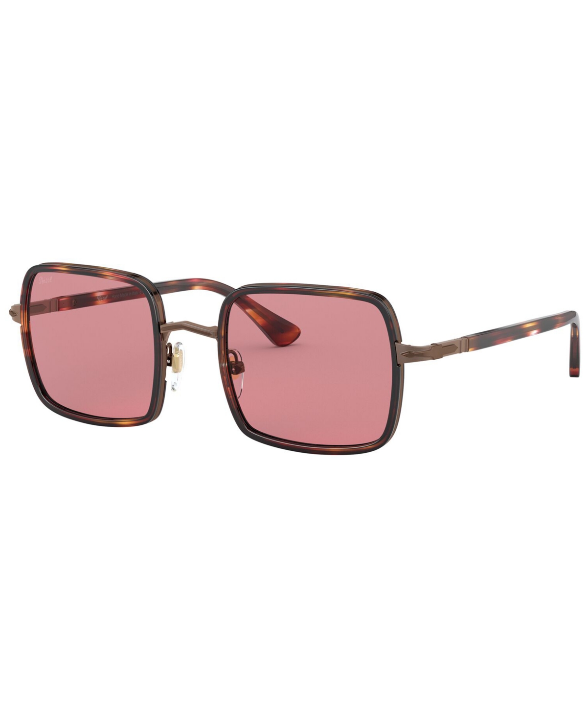 Shop Persol Unisex Sunglasses Po2475s In Brown  Striped Bordeaux