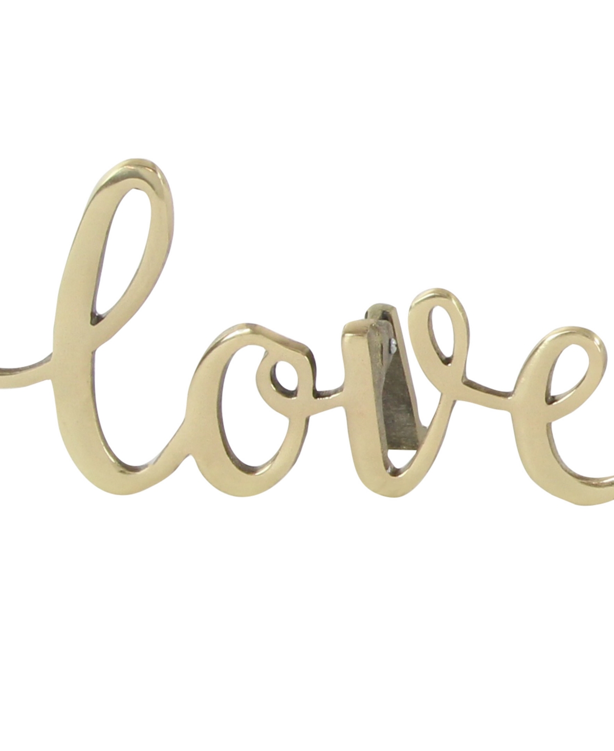 CosmoLiving by Cosmopolitan Set of 3Colored Aluminum Glam Decorative Sign, 14