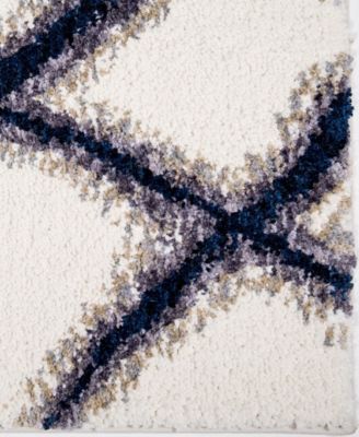 CLOSEOUT! Orian Cotton Tail Line Trellis 6'7" x 9'6" Area Rug