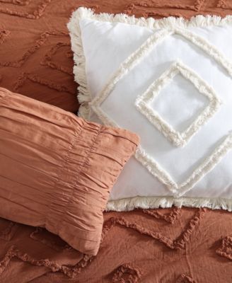 Astonishing Rukai Clip Jacquard Gauze 5 Piece Comforter Set