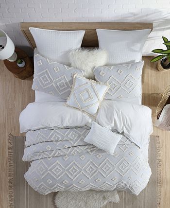 Swift Home Astonishing Rukai Clip Jacquard Gauze 5 Piece Comforter Set ...