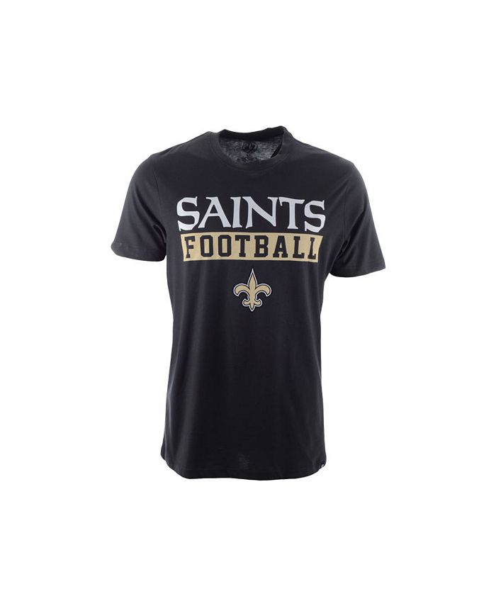 '47 Brand New Orleans Saints Men's Backdraft Super Rival T-Shirt ...