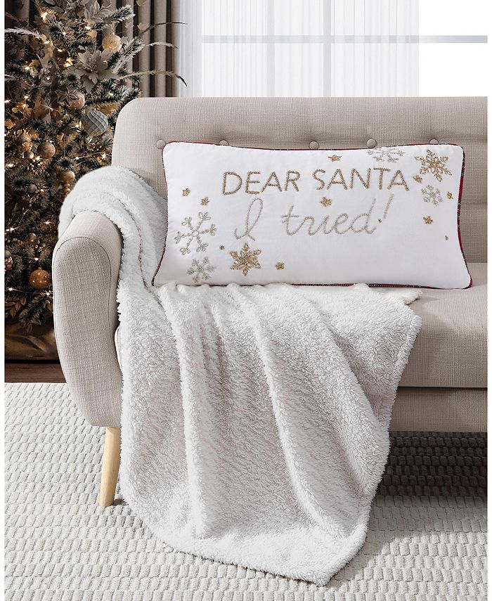 Macy's christmas pillows sales