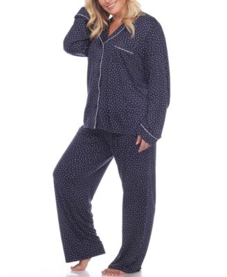 Women's Plus Size Pajama Set, 2 Piece