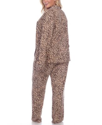 Women's Plus Size Pajama Set, 2 Piece