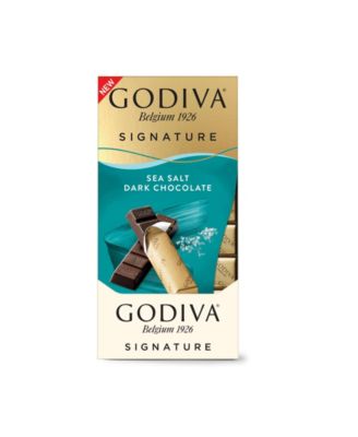 Set of 12, Signature Sea Salt Dark Chocolate Mini Bars