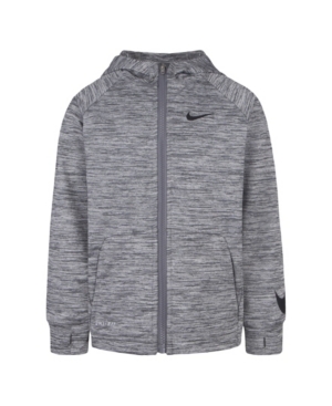 image of Nike Little Boys Dri-fit Fleece Full-Zip Hoodie
