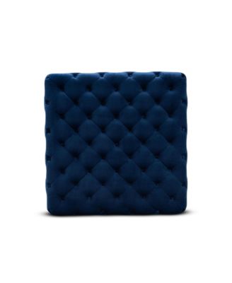 Verene Glam and Luxe Square Cocktail Ottoman