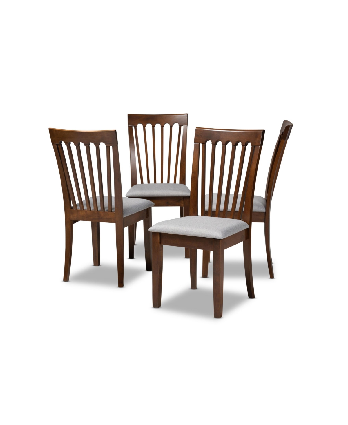 Minette Modern and Contemporary Dining Chair Set, Set of 4