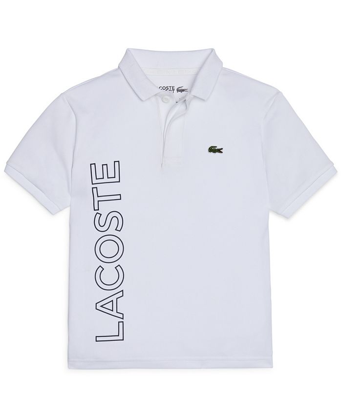 Lacoste Little Boys Sport Short Sleeve Ultra Dry Polo Shirt & Reviews ...