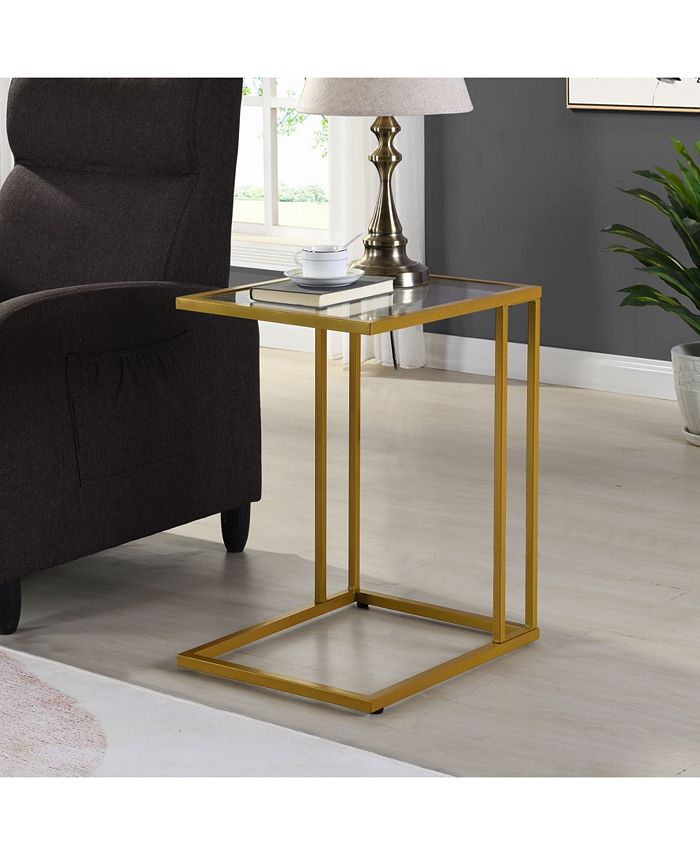 Carolina Classics Roberto Glass Top C Table Macy's