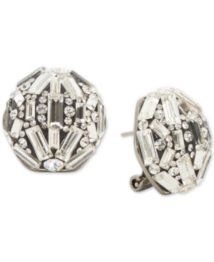 image of Kate Spade New York Baguette Crystal Cluster Stud Earrings