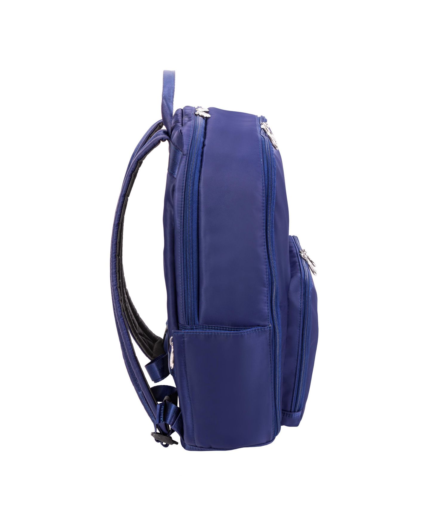 Рюкзак McKlein Transport 15" Nano Tech-Light Nylon Dual-Compartment Laptop & Tablet, цвет: Тёмно-синий — фото 8