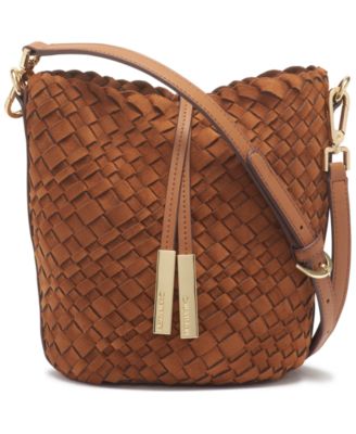 calvin klein naomi woven crossbody