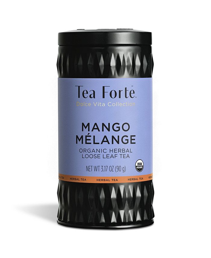Tea Forte Mango Melange Dolce Vita Loose Tea Canister Macy's
