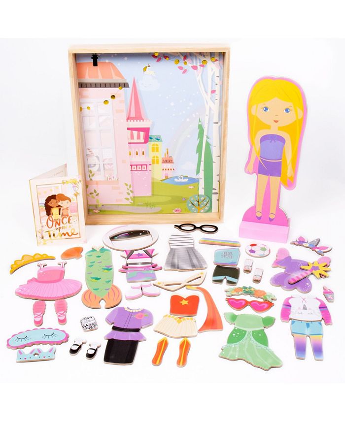 Story Magic Wooden DressUp Doll Macy's