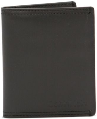 Calvin Klein - Men's Leather Bi-Fold Wallet