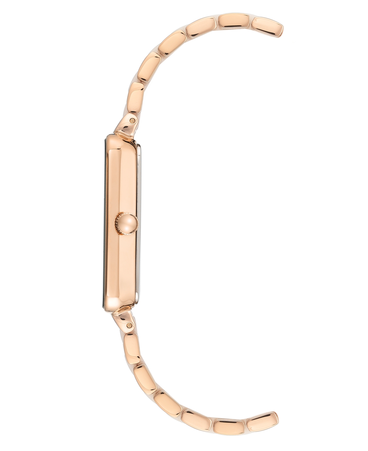 Shop Anne Klein Genuine Diamond Dial Rose Gold-tone And Light Pink Ceramic Bracelet Watch 32mm In No Color