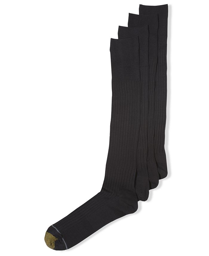 Gold Toe Men’s Bonus 4Pack Dress Canterbury Crew Socks Macy's