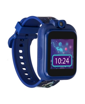 Itouch Kid's Playzoom 2 Spaceman Print Tpu Strap Smart Watch 41mm In Blue