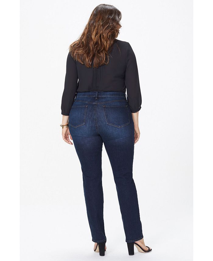 NYDJ Plus Size Marilyn Straight Leg Jeans Macy's