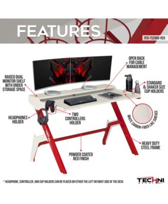 Ergonomic Computer Gaming Desk Workstation