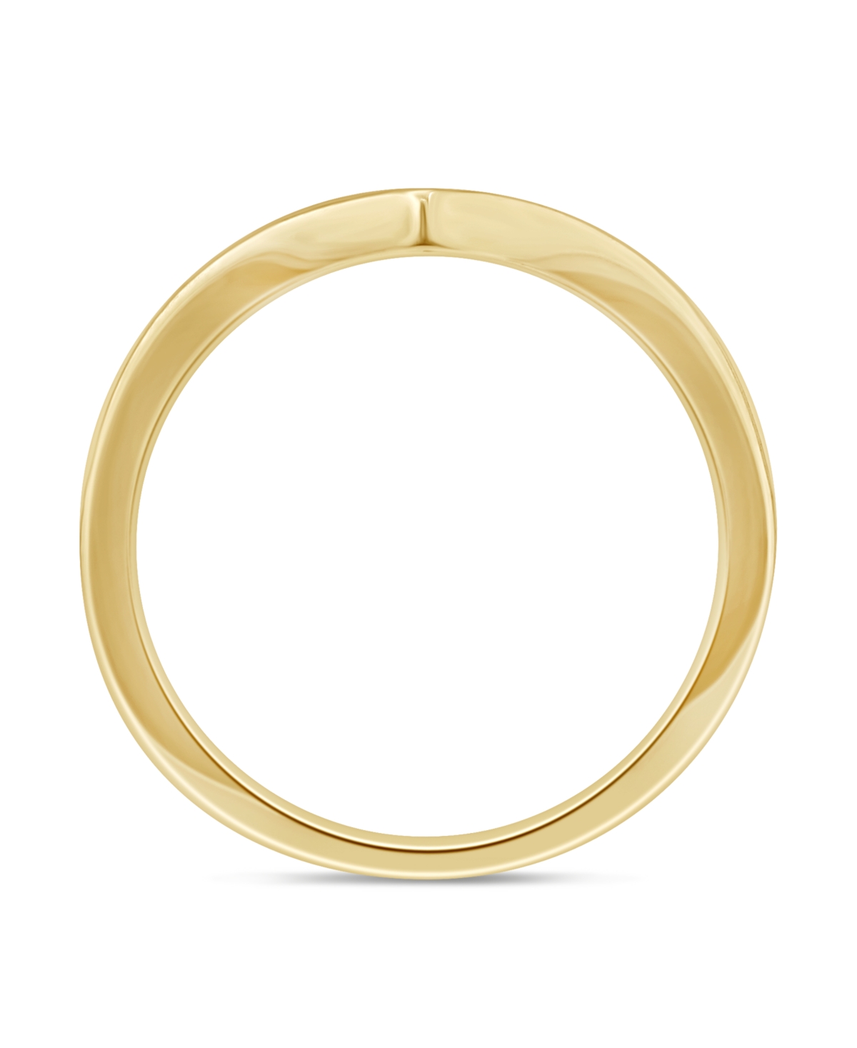 Diamond Chevron Band (1/4 ct. t.w.) in 14k White or- Yellow Gold