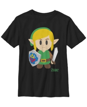 Big Boys Nintendo Link Avatar Color Short Sleeve T-shirt