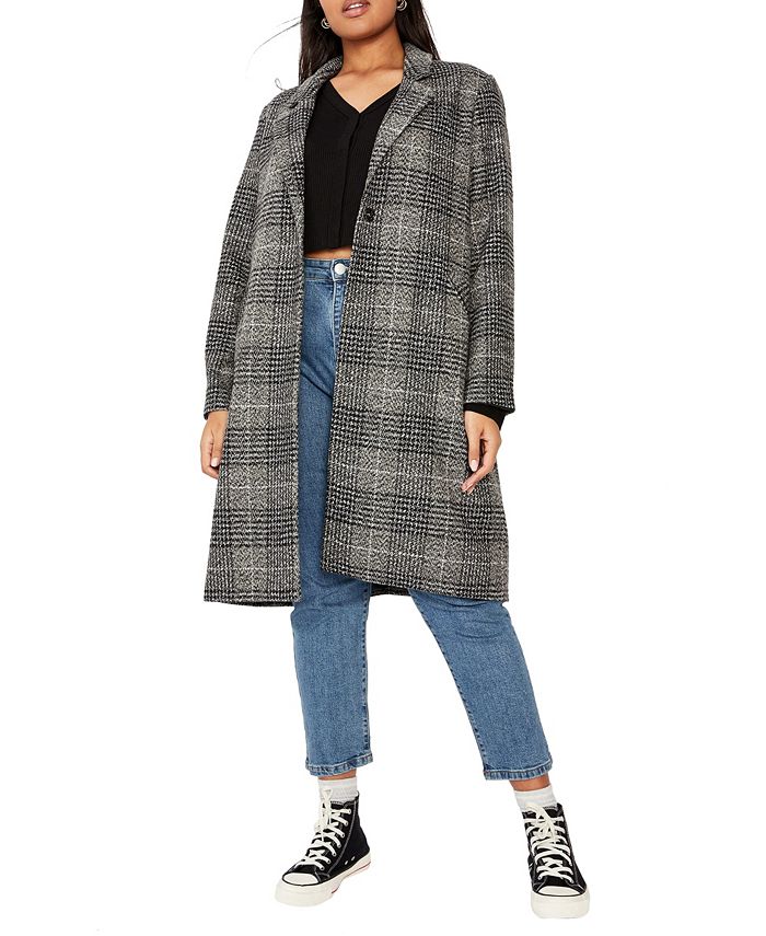 Cotton on on sale mid length coat