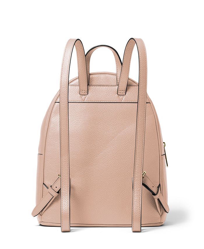 Michael Kors Abbey Medium Leather Backpack & Reviews - Handbags ...