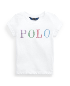 image of Little Girls Jersey Graphic Tee