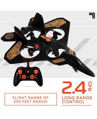 sharper image rc thunder jet x stunt drone