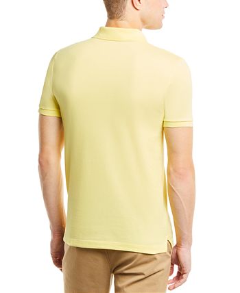 Macy's lacoste deals slim fit polo
