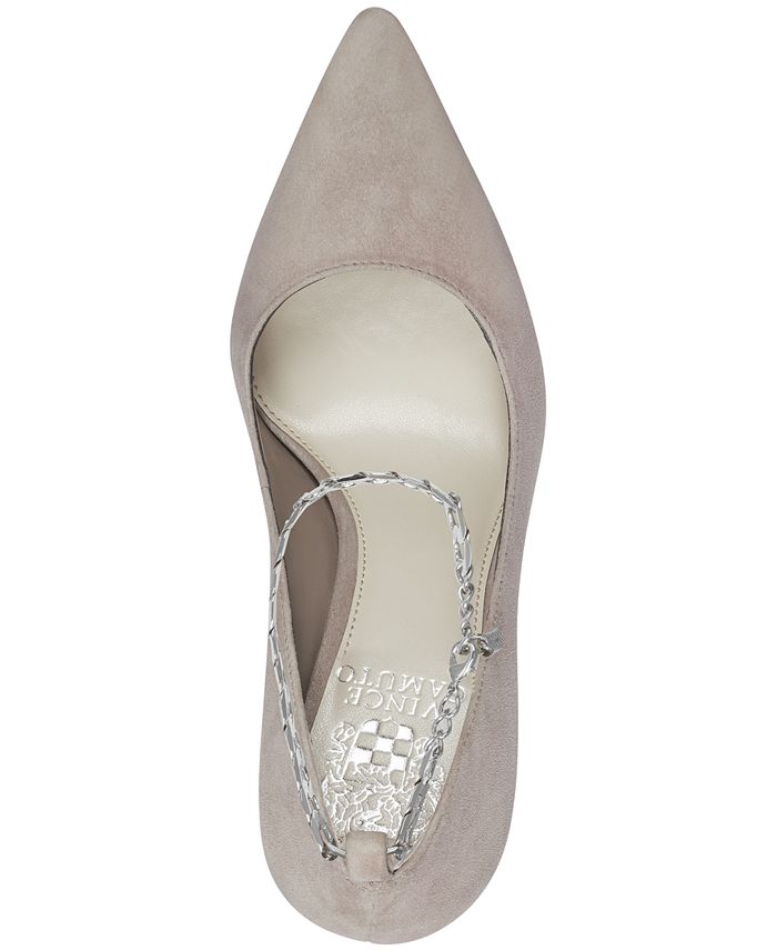 vince camuto peddya ankle chain pump