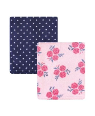 Girls 2Pk Coral Fleece Blanket