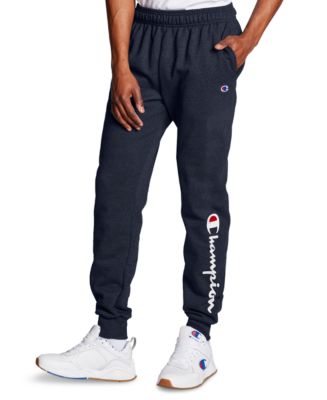 Champion Men's Powerblend Fleece Jogger Pants & Reviews - Activewear ...