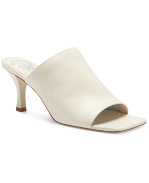 image of Vince Camuto Women-s Arlinala Square-Toe Slide Dress Sandals Women-s Shoes