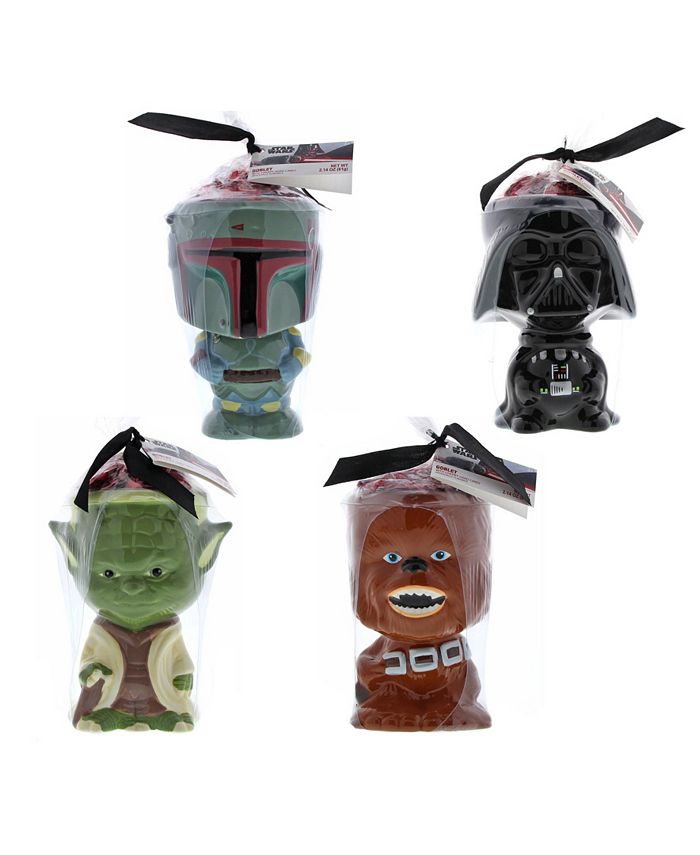 Star Wars Goblet Set with Cherry Button Candies, Set of 4 - Macy's