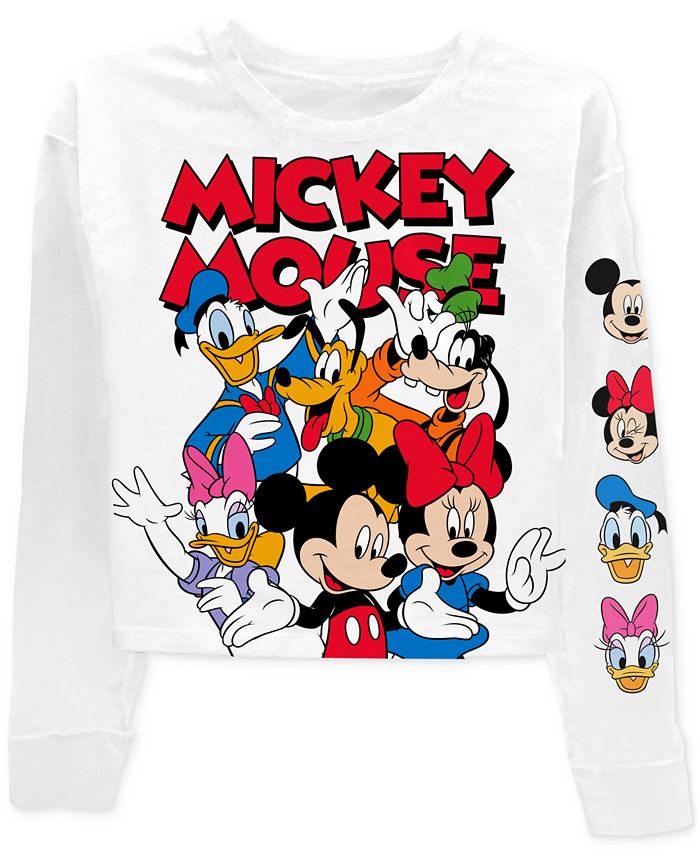 Disney Juniors' Mickey Mouse & Friends Long-Sleeved Graphic T 