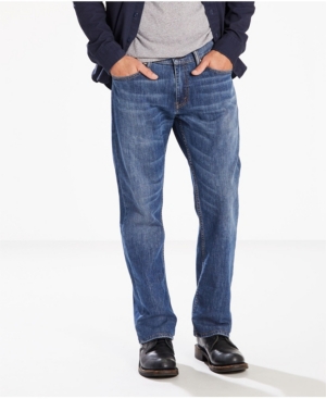 Levi's Men's Big & Tall 559 Flex Relaxed Straight Fit Jeans In Steely Blue
