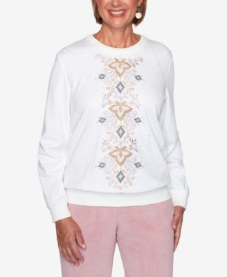 floral sweatshirt womens