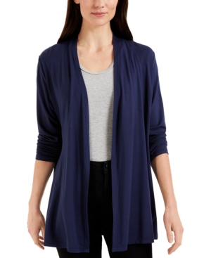 Karen Scott Open-Front Cardigan Created for Macy's