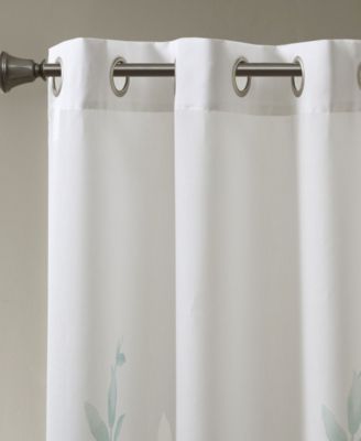 Madison Park Cecily Burnout Printed Window Panel, 50" W x 84" L