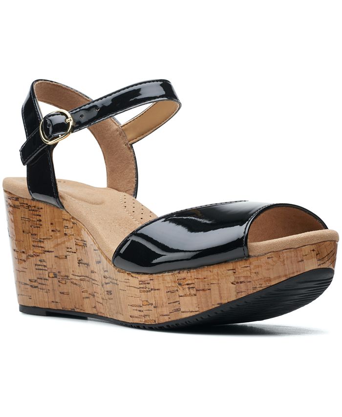 Clarks Annadel Mystic Wedge Sandals & Reviews - Sandals - Shoes - Macy's
