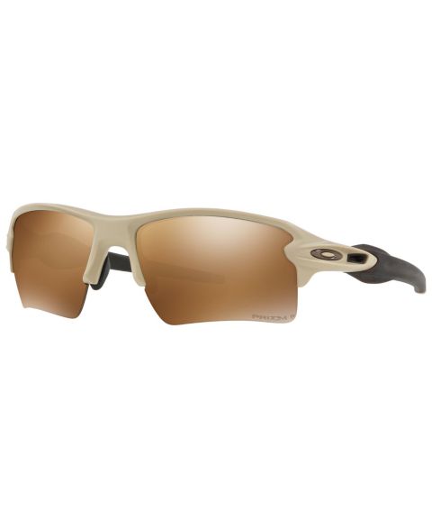 Женские солнцезащитные очки Oakley Flak 2.0 XL Polarized Sunglasses, OO9188 59, цвет: Пустынный рыжевато-коричневый