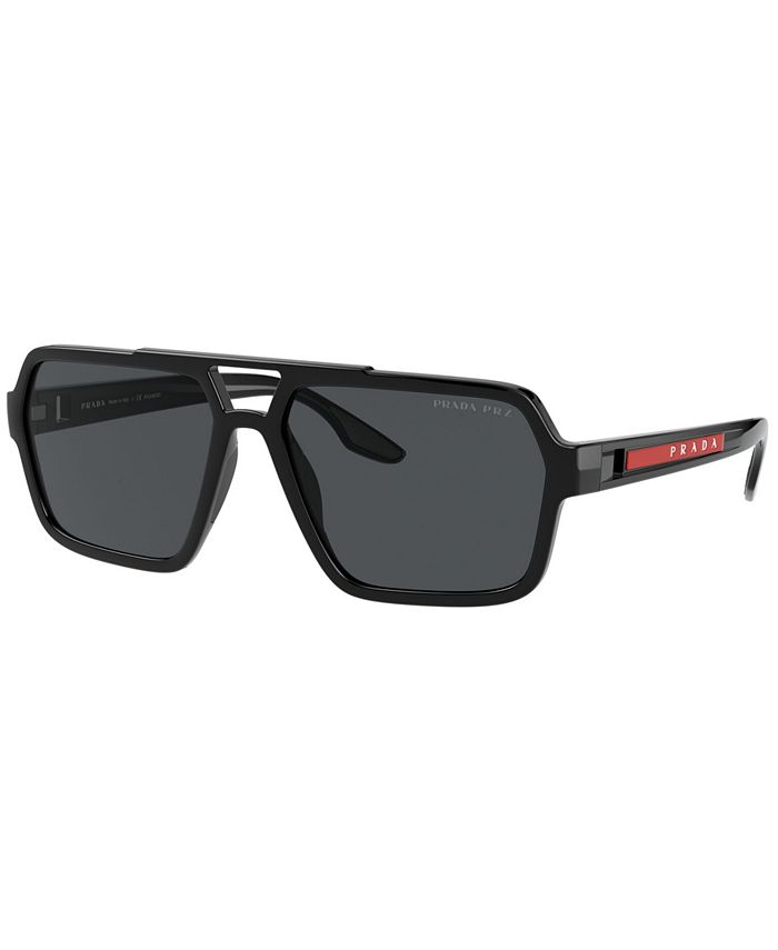 PRADA LINEA ROSSA Sunglasses, PS 01XS 59 & Reviews - Sunglasses by Sunglass  Hut - Men - Macy's
