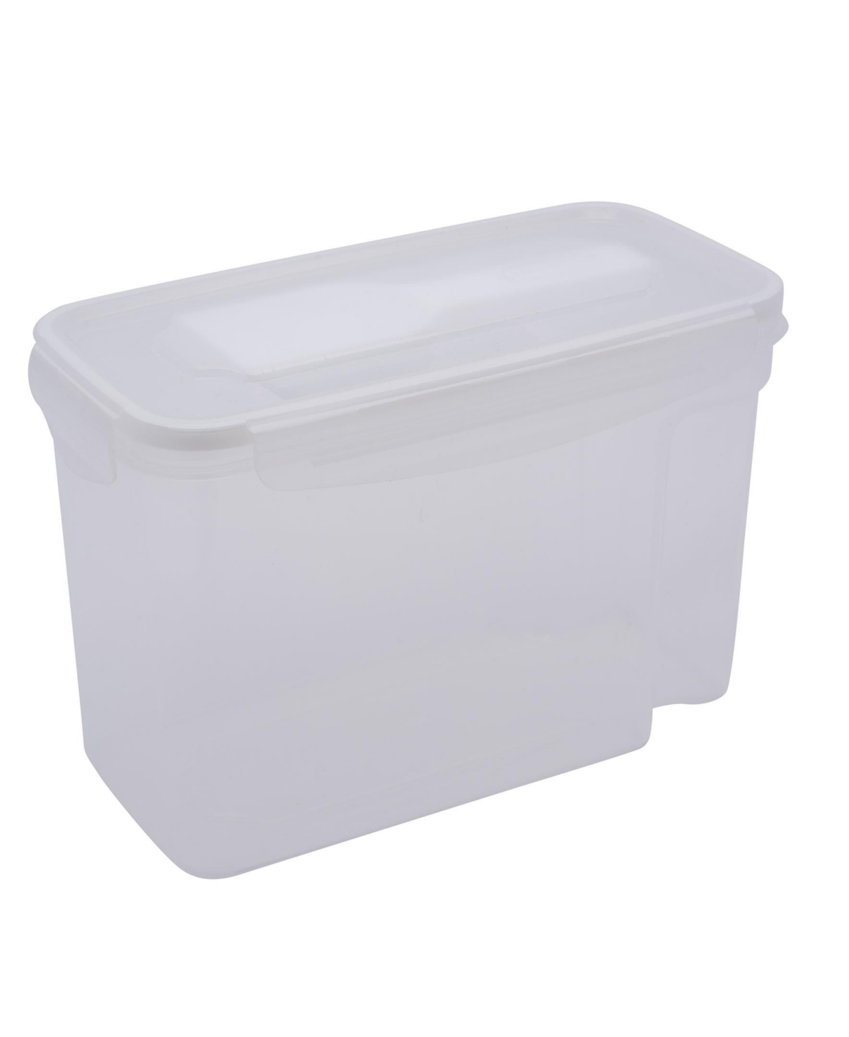 Medium Size Airtight Cereal Container with Scooper - Clear
