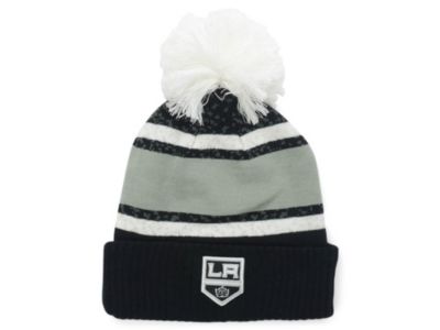 Authentic NHL Headwear - Los Angeles Kings Women's Fan Weave Pom Knit