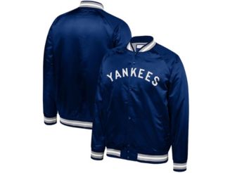 Mitchell & Ness New York Yankees Youth Colorblocked Satin Jacket - Macy's